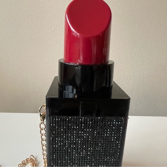 Lipstick clutch shoulder strap - Picture 4 of 10